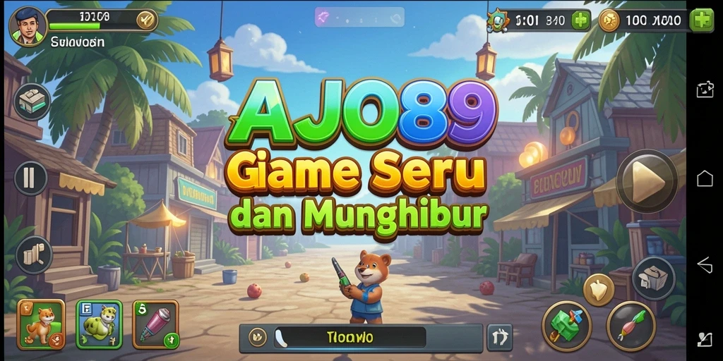 Tampilan menarik dari gameplay AJO89 yang menyenangkan.