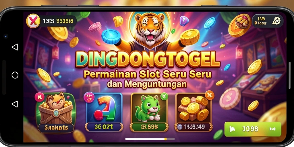 Tampilan menarik dari gameplay DINGDONGTOGEL yang penuh warna.