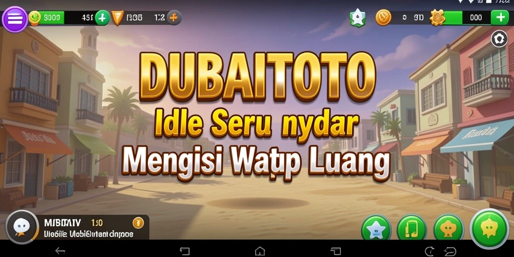 Screenshot DUBAITOTO menampilkan gameplay santai dan seru.