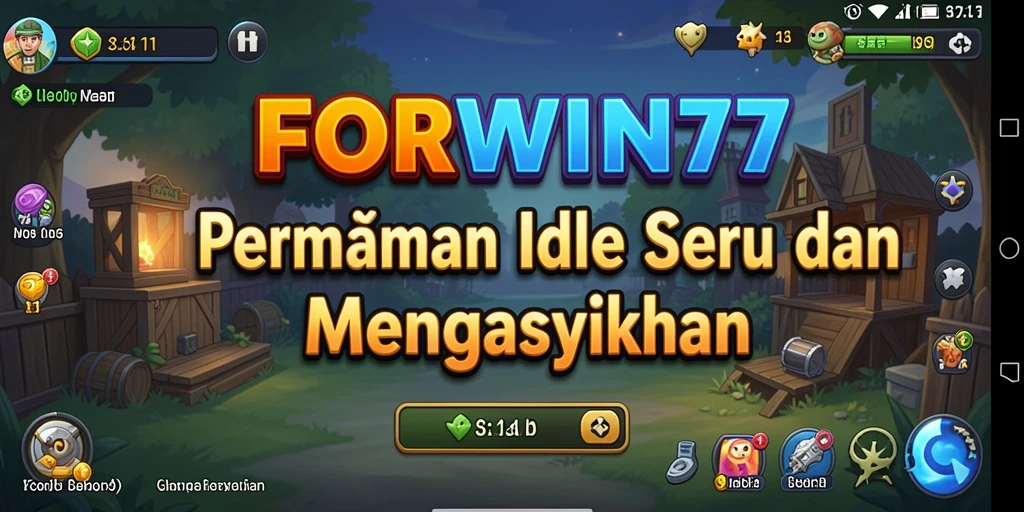 Tampilan gameplay <strong>FORWIN77</strong> yang santai dan mengasyikkan.