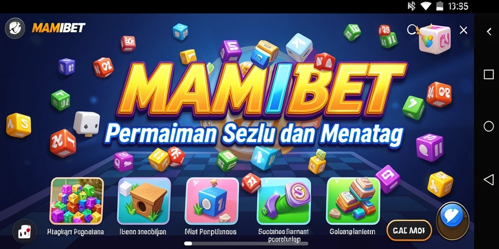 Gameplay menarik MAMIBET dengan tantangan puzzle yang seru.