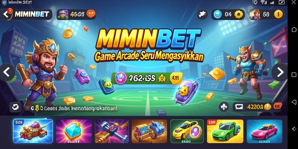 Tampilan gameplay seru dari MIMINBET yang penuh tantangan.