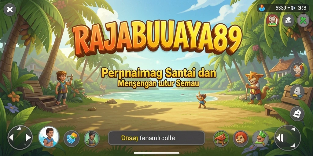 Tampilan gameplay seru dan menawan di RAJABUAYA89.