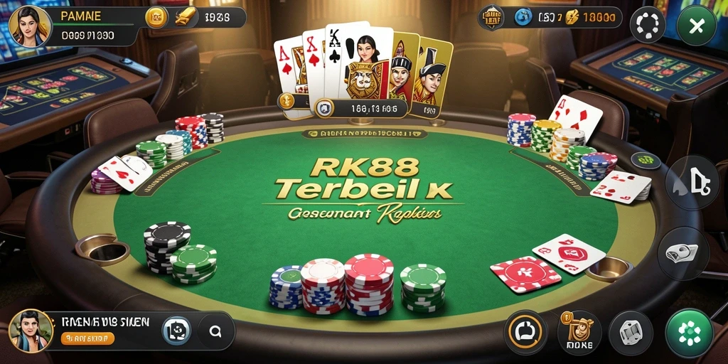 Tampilan gameplay RK88 yang seru dan menarik.